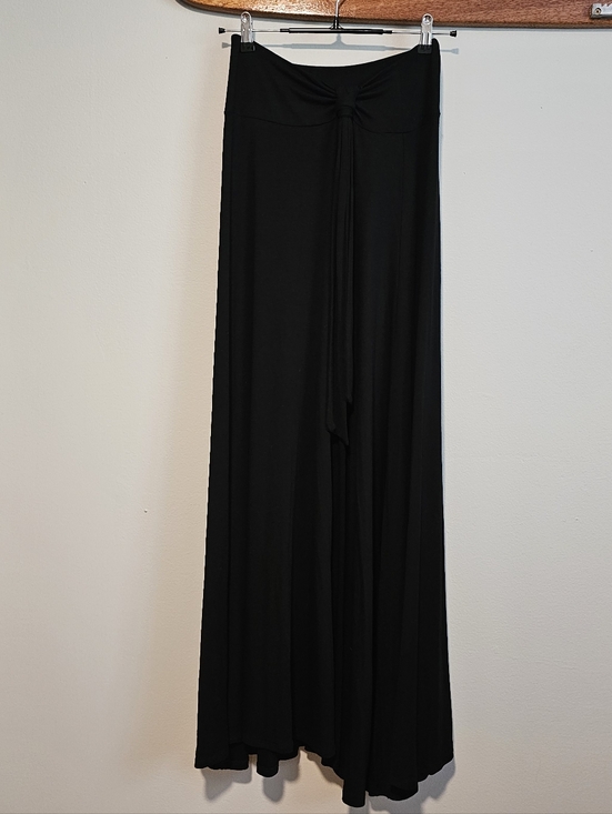 Agnes & Dora Dresses & Skirts - **NWT** Black Maxi Skirt With Front Slit, Small